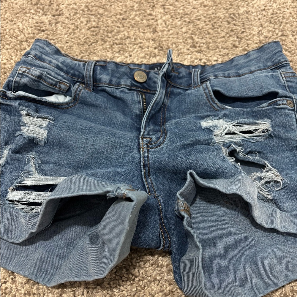 Aeropostale Blue Denim Shorts
